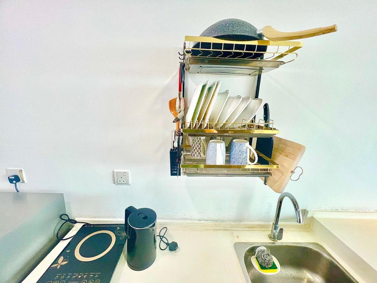 F 1-5 Pax 3Bed Cozy Home Studio Trefoil Setia Alam Wifi & Tv شاه علام المظهر الخارجي الصورة